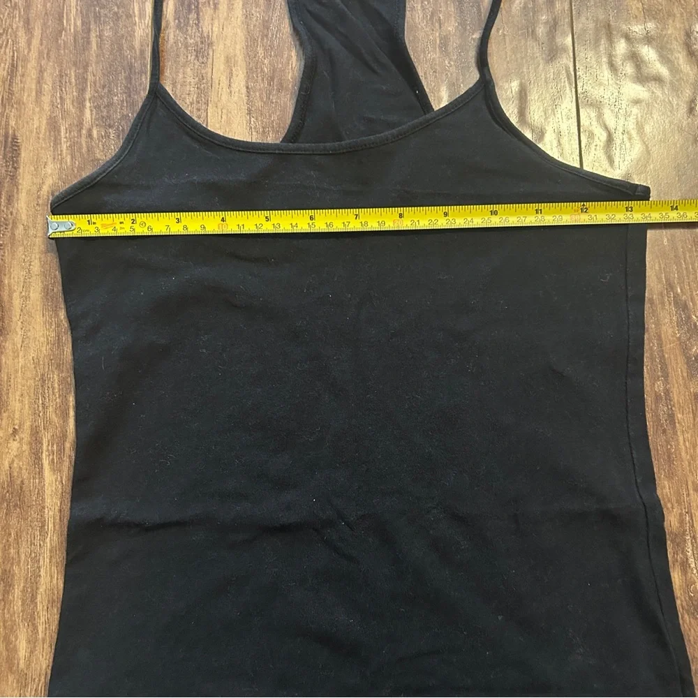 3black tops Olivia Rae vneck tshirt H&M sparklyglitter longsleeve Bluenotes tank - Picture 12 of 15